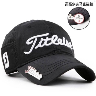 最低價·Titleist高爾夫球帽 男款帽子時尚刺繡高爾夫球帽棒球帽鴨舌女士戶外運動休閒新款