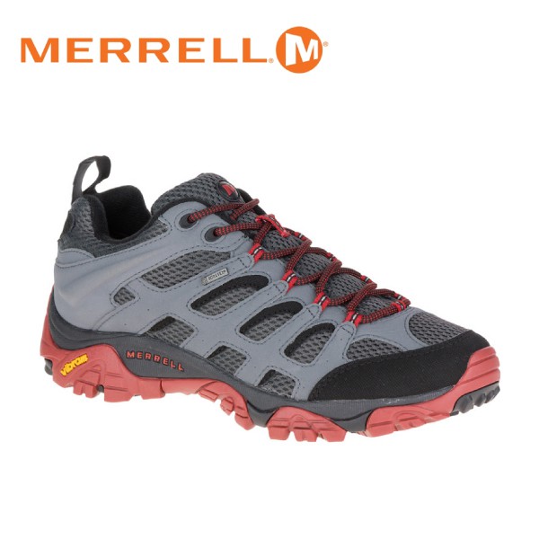 【MERRELL 美國 男款 MOAB GORE-TEX 登山鞋〈灰〉】ML36797/休閒鞋/登山鞋/運動鞋/悠遊山水