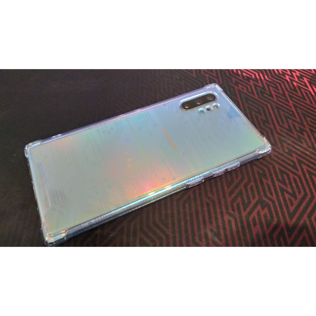 星環銀 Note 10+ (SM-N9750) 全新配件 完美機況(全機包膜+螢幕貼+空壓保護殼)