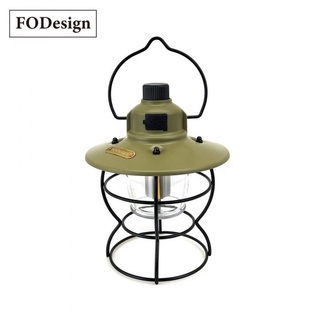 早點名｜FODesign FOD復古LED露營吊燈