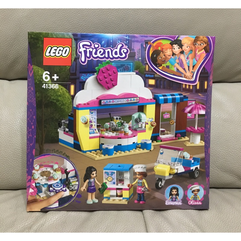 樂高lego 好朋友系列friends 奧麗薇亞的杯子蛋糕屋 蝦皮購物
