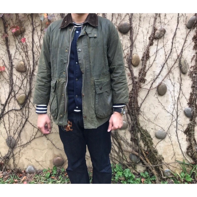 Barbour Border 油布外套 蝦皮購物