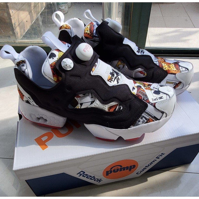 reebok pump fury x deal x phantaci 撲克 周杰倫 周董