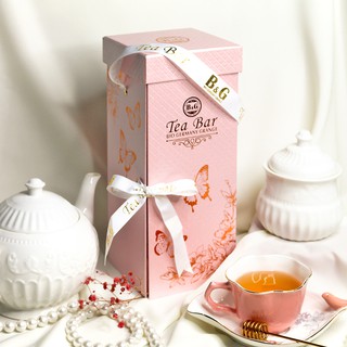 B&G 德國農莊 Tea Bar 嫣紅蝶舞皇家禮盒－節慶送禮禮盒
