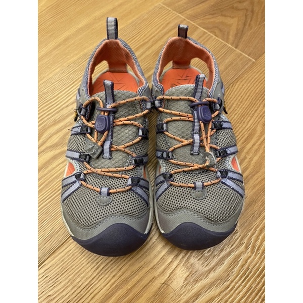二手Teva (小童) Manatee 護趾涼鞋，顏色是野鴿灰，21號，約腳長20-21cm穿