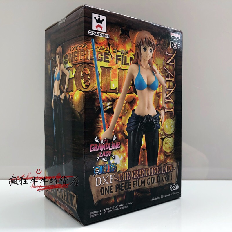 盒損特價 日版 金證 DXF 娜美 vol.1 黃金城 GRANDLINE LADY 海賊王 航海王 公仔 模型 景品