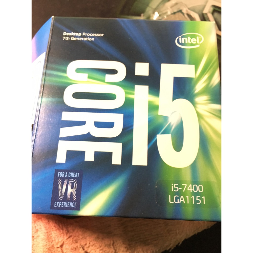 Intel Core i5 7400/i5-7400 處理器 - 二手商品