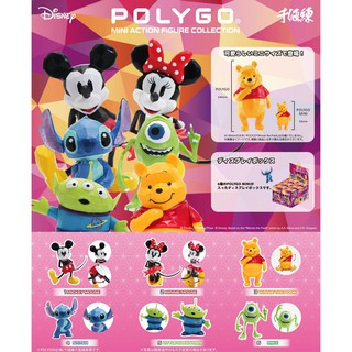 [那間店]【出清】POLYGO 迪士尼 MINI 角色收藏 米妮 史迪奇 大眼仔 三眼怪 盒玩 全6款