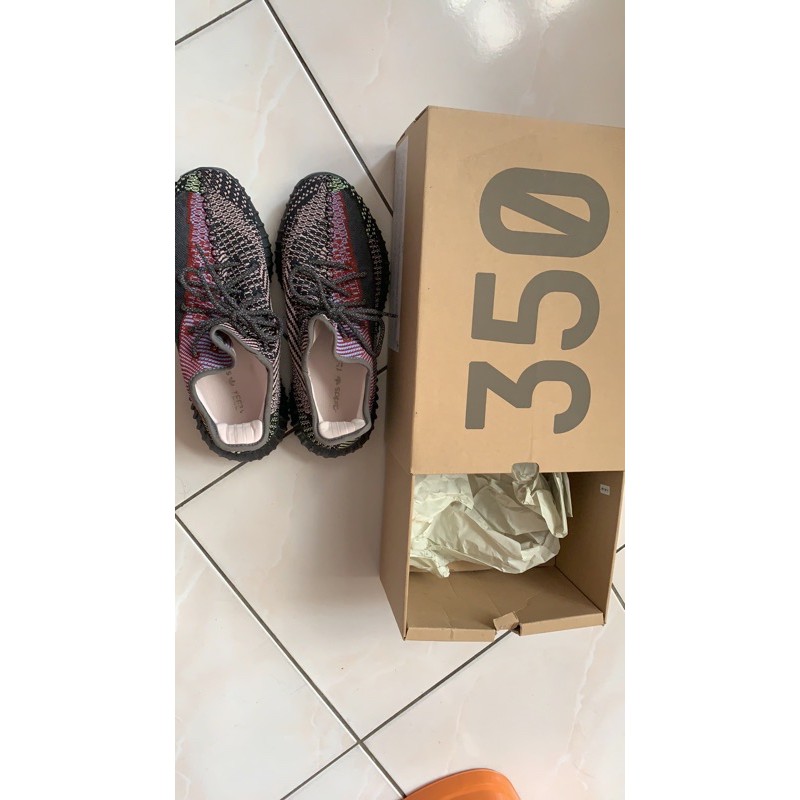 adidas yeezy boost 350 黑紅拼接