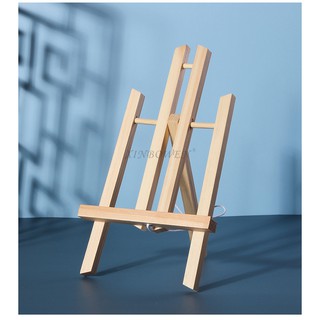 ⭐️現貨⭐️ 桌上型簡易畫架 木質畫架 展示架 數字油畫用