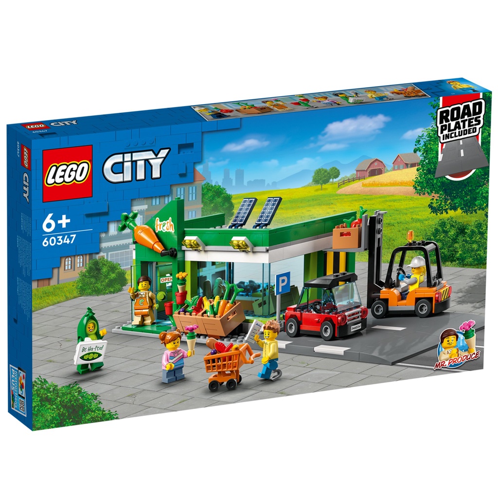 ||一直玩|| LEGO 60347 Grocery Store (City)