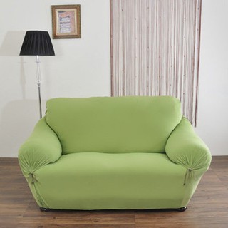 【樂樂生活精品】《格藍傢飾》典雅涼感彈性沙發便利套1人-綠 免運費!(請看關於我)