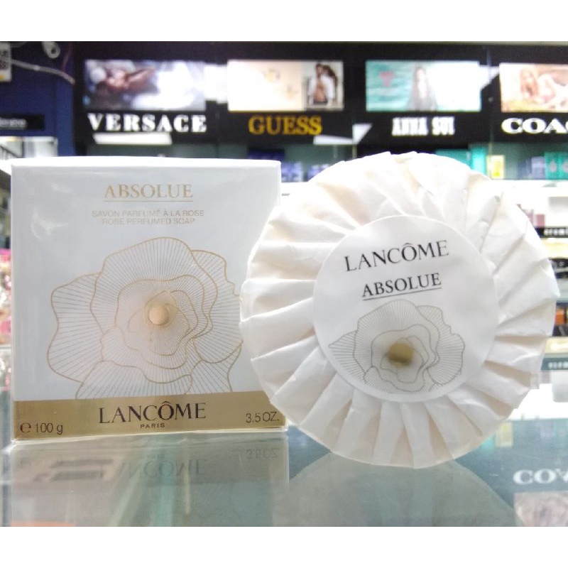 Lancome 蘭蔻 絕對完美香氛皂100g專櫃公司貨保存期限2024年1月 蝦皮代開發票 蘭蔻 LANCOME 玫瑰皂