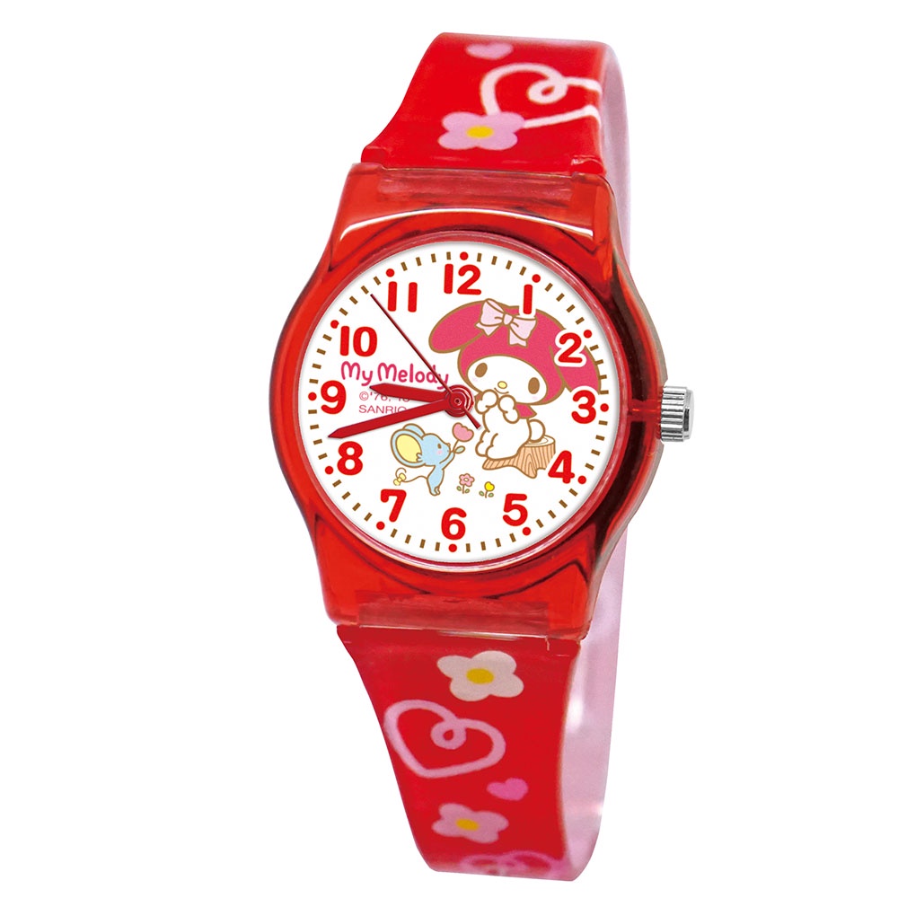 【三麗鷗】親親美樂蒂 兒童學習手錶 正版授權 Melody Sanrio 快樂學習時間