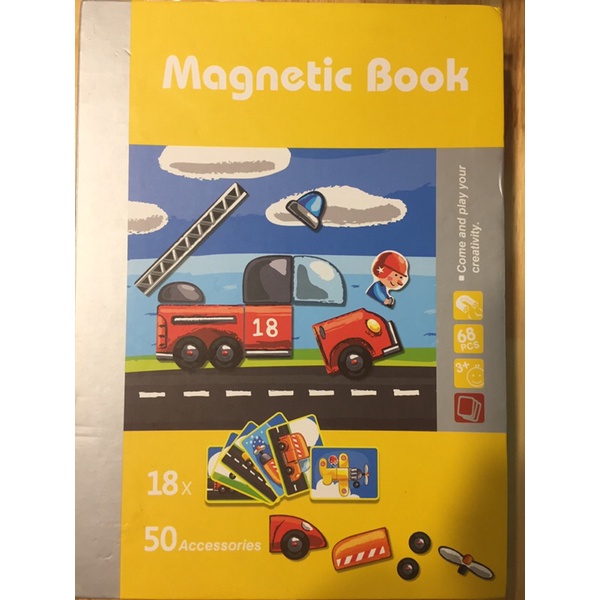 二手磁鐵拼圖#拼圖#Magnetic Book