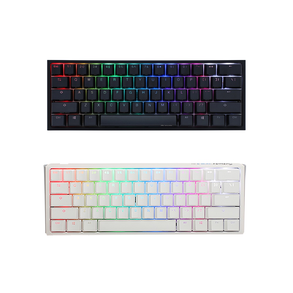 DUCKY ONE2 PRO MINI RGB 60% 機械式鍵盤 黑/白 佳特隆黃軸/凱華白軸/凱華紅軸/凱華茶軸