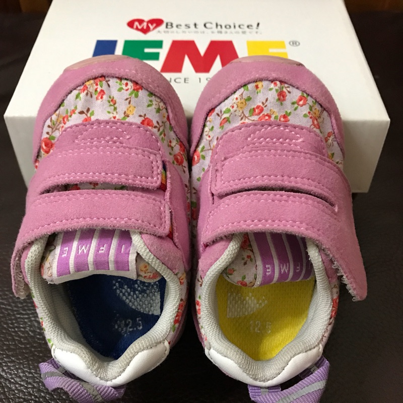 二手 IFME 運動機能鞋（碎花紫）size12.5