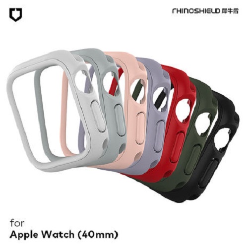 犀牛盾 Apple Watch Series 4/5/SE/6共用 40mm CrashGuard NX防摔邊框保護殼