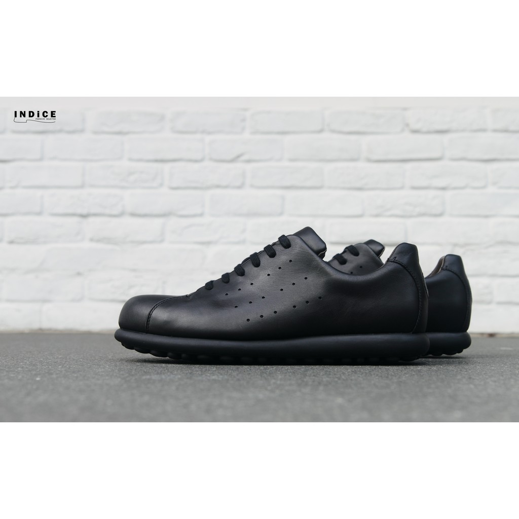 CAMPER『Pelotas』系列 K100125 經典皮革休閒男鞋 深邃黑 **另贈原廠米色鞋帶**