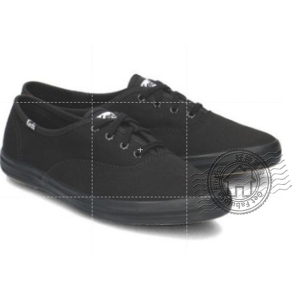 Keds 全黑 女生帆布鞋 台灣公司貨