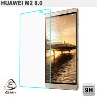 【Ezstick】HUAWEI M2 8.0 平板專用 鏡面鋼化玻璃膜 211x120mm
