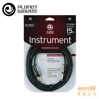 【民揚樂器】美國 PLANET WAVES PW-AG15 15呎頂級導線 快拆開關頭