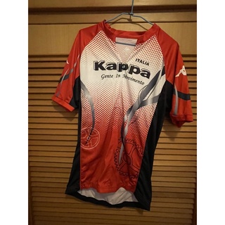Kappa 卡帕 專業單車/自行車 上衣半拉鍊/厚墊褲子 透氣排汗功能 套裝服裝