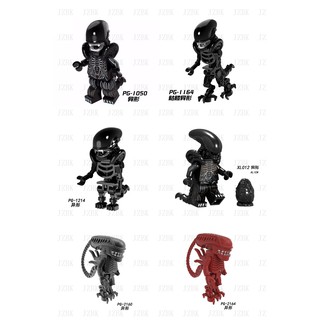 JZBK 積木人偶 POGO WM 異形 Alien PG1050 PG1164 PG1214 PG2160