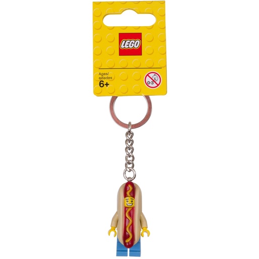 LEGO 853571 熱狗人 鑰匙圈《熊樂家 高雄樂高專賣》Hot Dog Guy Key Chain