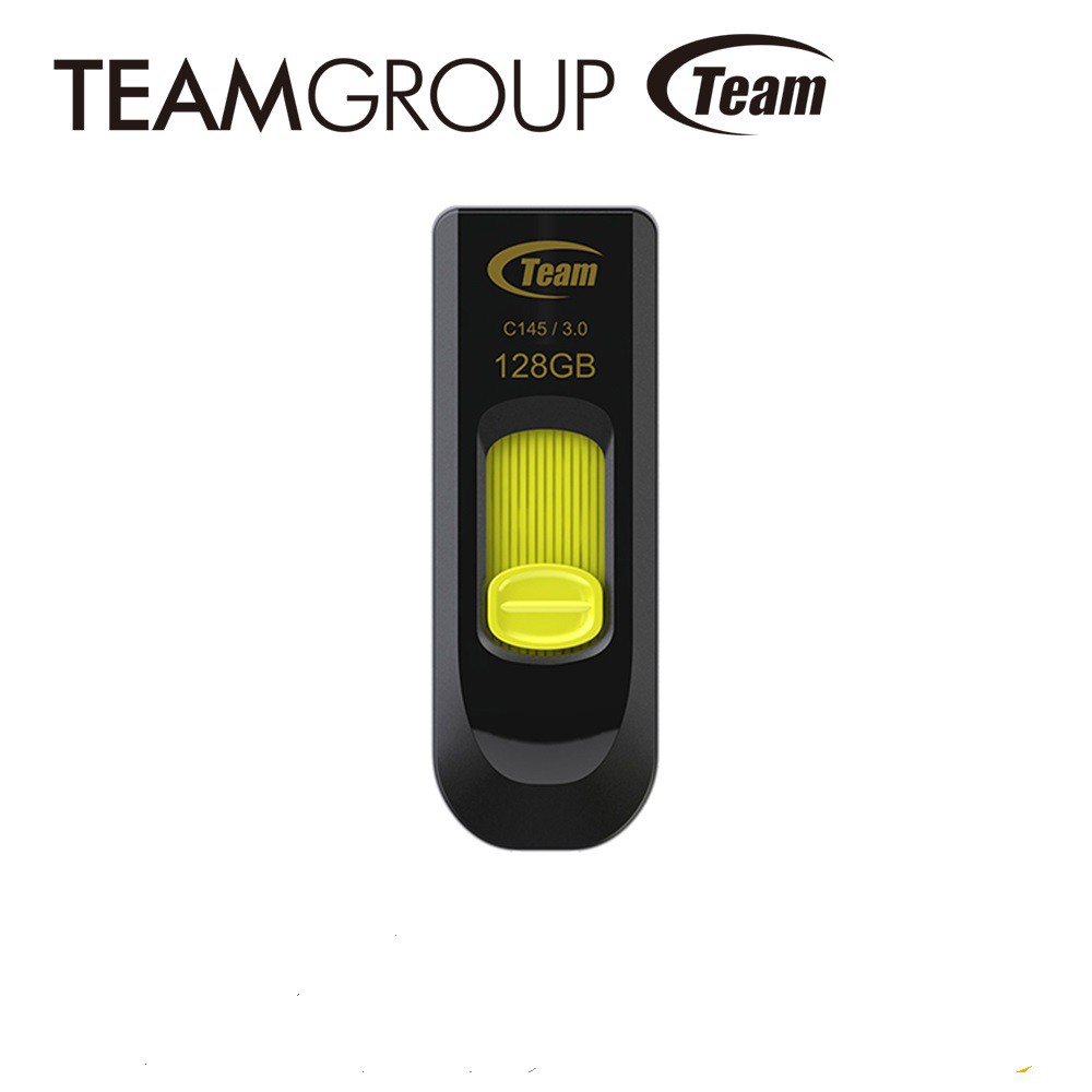 《Sunlike》台灣製造 終身保固 TEAM十銓 128GB C145 USB 3.0 伸縮式隨身碟