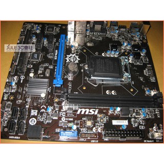 JULE 3C會社-微星MSI H97M-E35 H97/DDR3/四代軍規/4KHD/MATX/1150 主機板