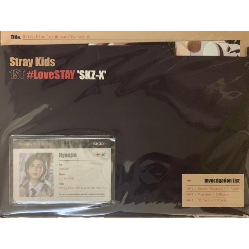 Stray Kids SKZ-X SKZOO 周邊鉉辰ID明信片組 鑰匙圈 李畢徽章別針 旻浩Leeknow