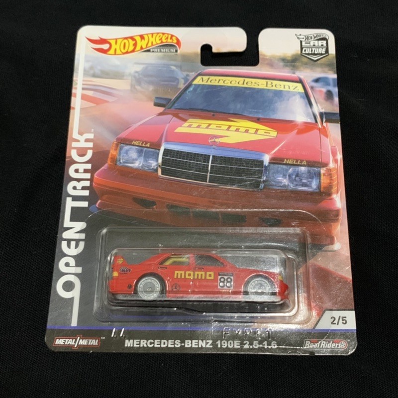 Hot wheels 風火輪小汽車 精裝車 Mercedes Benz 190E 2.5 1.6 momo塗裝