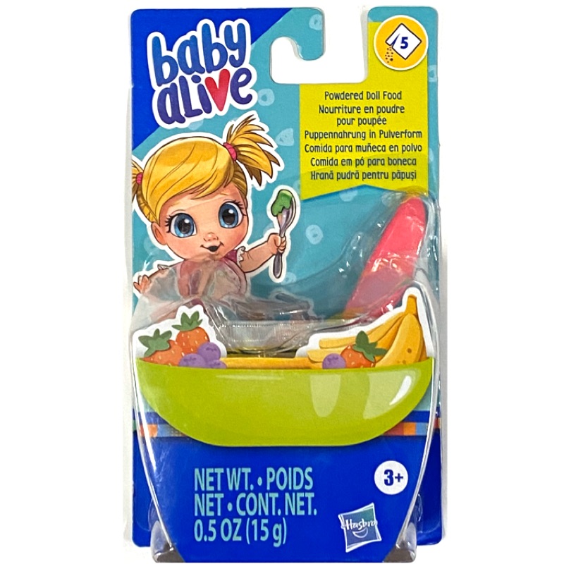 Baby Alive 淘氣寶貝副食品補充包新版