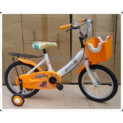 ♡曼尼♡打氣輪 16吋 cool~狗 腳踏車 兒童自行車 童車 全配/臀座加寬/鋁框/大籃子/免組裝 台灣製造