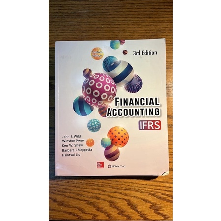 Financial Accounting IFRS 3rd edition
