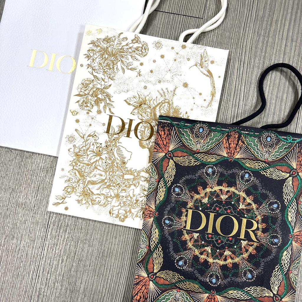 Dior 迪奧 全新專櫃精品紙袋 提袋 紙盒 禮盒 緞帶多款多尺寸--DVSHOP 保證正貨 台灣現貨不用等