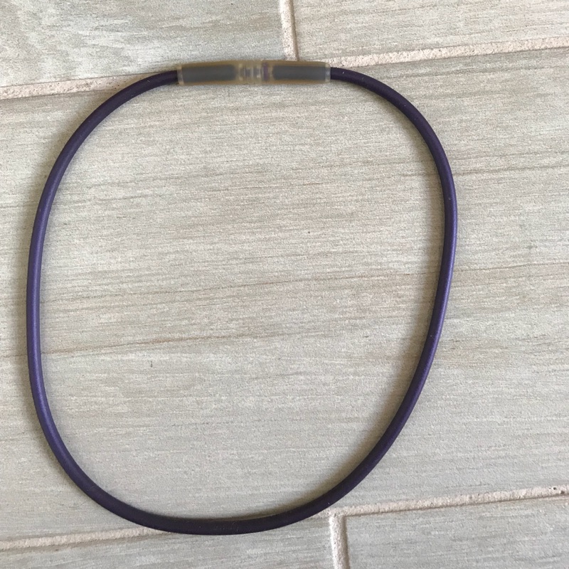 （二手）易利氣磁力項圈（紫色）45公分