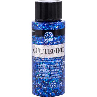 FolkArt 深藍色 Dark Blue 59 ml Glitterific 閃光亮片 - 5933 ( 美國 )