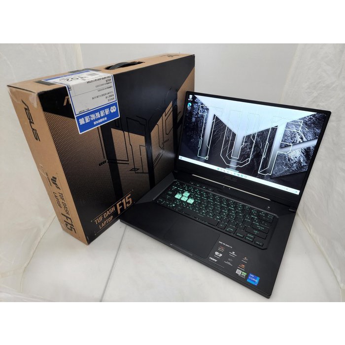 【一番3C】ASUS TUF F15 FX516PR i7-11370H/固態512G/8G/RTX3070 保內極新機