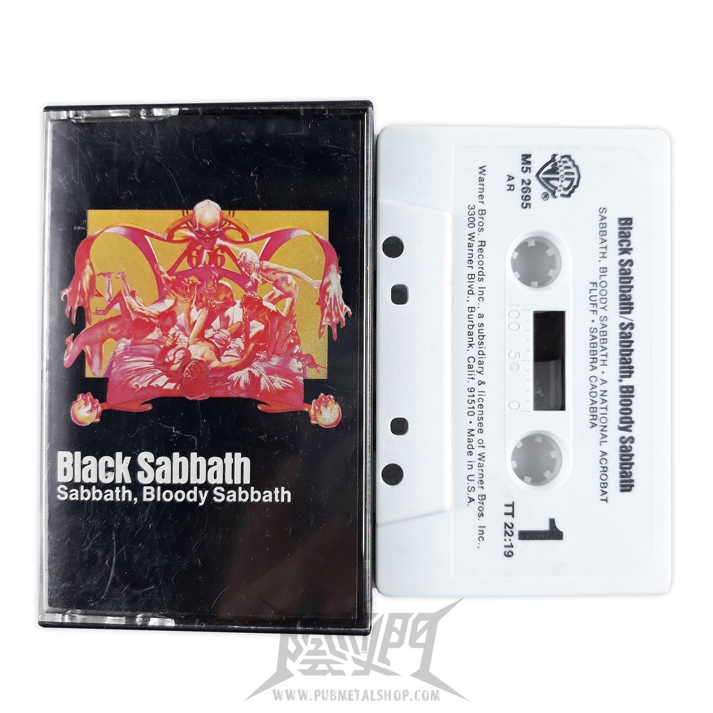 Black Sabbath-Sabbath Bloody Sabbath 老懷舊錄音帶 音樂卡帶 重金屬樂團 搖滾