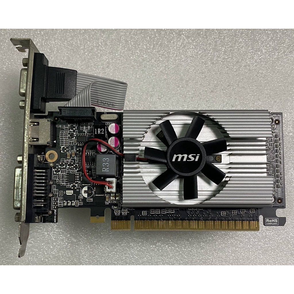 立騰科技電腦~ MSI N210-MD1G/D3 - 顯示卡