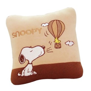 41+汽車用品 SNOOPY 史努比 熱氣球系列 車用棉被抱枕 SN-10941 4717871109416