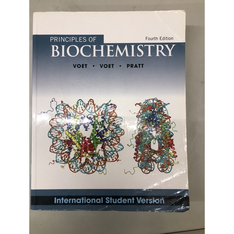 Principles of biochemistry 4th by Voet