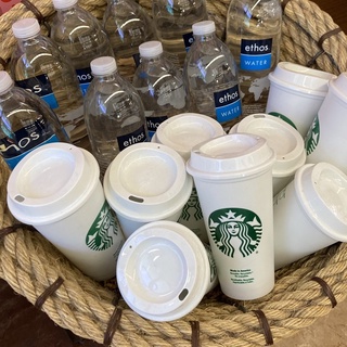 《7timesanight》星巴克Starbucks環保塑膠杯 437ml環保杯 可重複利用