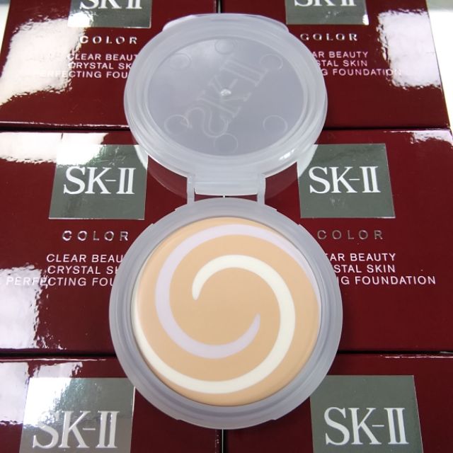 SK-II SK2 SKII超肌因鑽光透亮粉凝霜粉蕊專櫃公司貨2022年7附發票-全新現貨10.5g