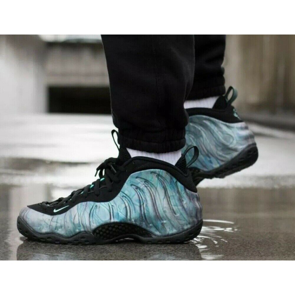 nike air foamposite abalone