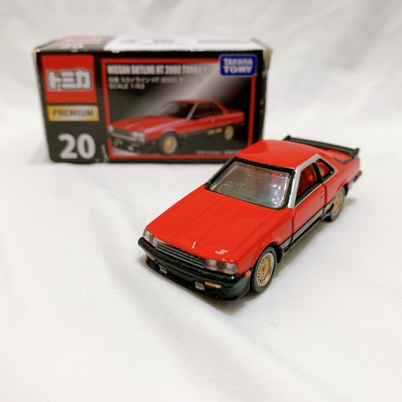 Tomica 日版✈️黑盒NO.20 Nissan Skyline HT 2000 Turbo Rs