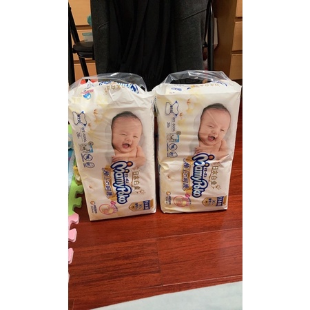 日本白金 滿意寶寶 新生兒 nb 黏貼行尿布