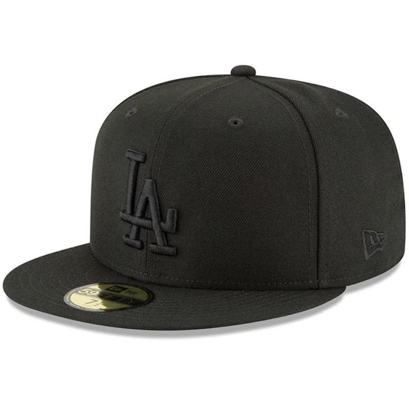 New Era MLB LA All Black 洛杉磯道奇隊 全黑 59Fifty 全封棒球帽⚾️⚾️官方正品